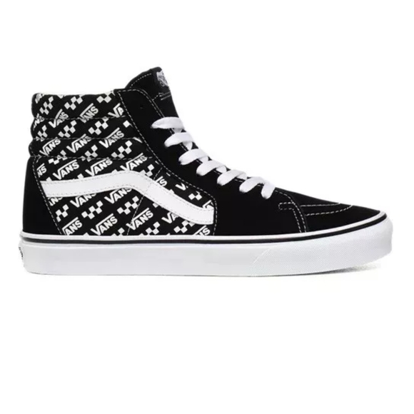 Black and white vans with logo - Picture 1 of 2